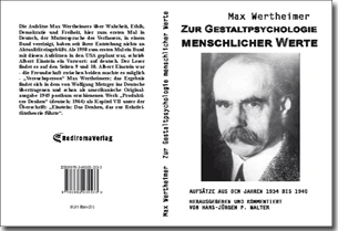 Buch "Zur Gestaltpsychologie menschlicher Werte (Autor: Max Wertheimer)" von Hans-Jürgen P. Walter