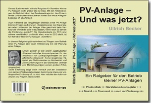 Buch "PV-Anlage – Und was jetzt?" von Ullrich Becker