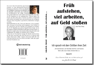 Buch "Früh aufstehen, viel arbeiten, auf Geld stoßen" von Joh.R.M. Christl