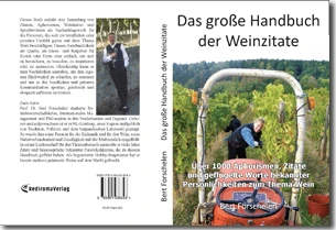 Buch "Das große Handbuch der Weinzitate" von Bert Forschelen