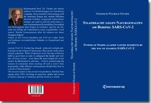 Buch "Staatsmacht gegen Naturgewalten am Beispiel SARS-CoV-2 " von Friedrich-Wilhelm Fischer