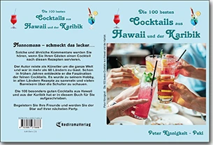 Buch "Die 100 besten Cocktails aus Hawaii und der Karibik" von Peter Kinnigkeit