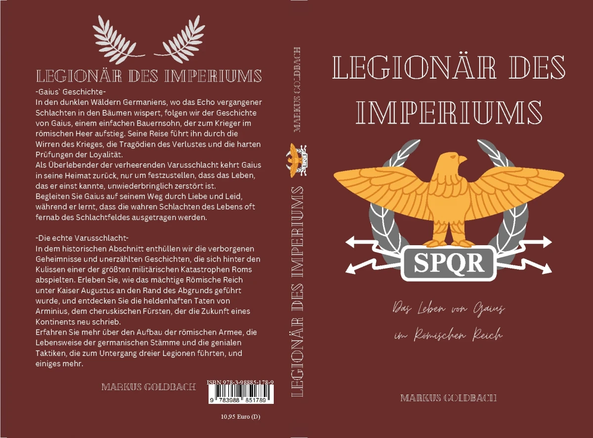 Buch "Legionär des Imperiums" von Markus Goldbach