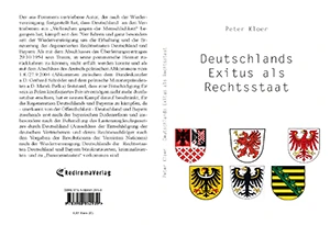 Buch "Deutschlands Exitus als Rechtsstaat" von Peter Kloer