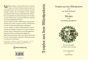 Buch "Tropfen aus dem Märchenborn (1903) und Märchen (1923)" von Harald Rösler