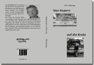 Buch "Von Aspern auf die Kreta" von Fritz Herzog