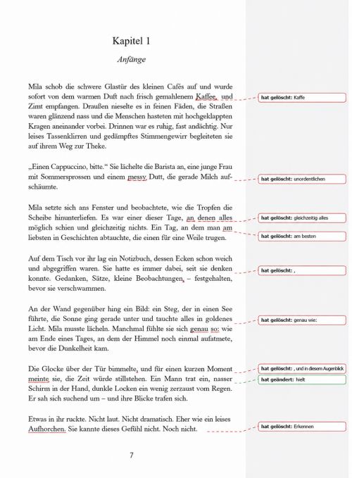 Lektorat eines KI-Textes